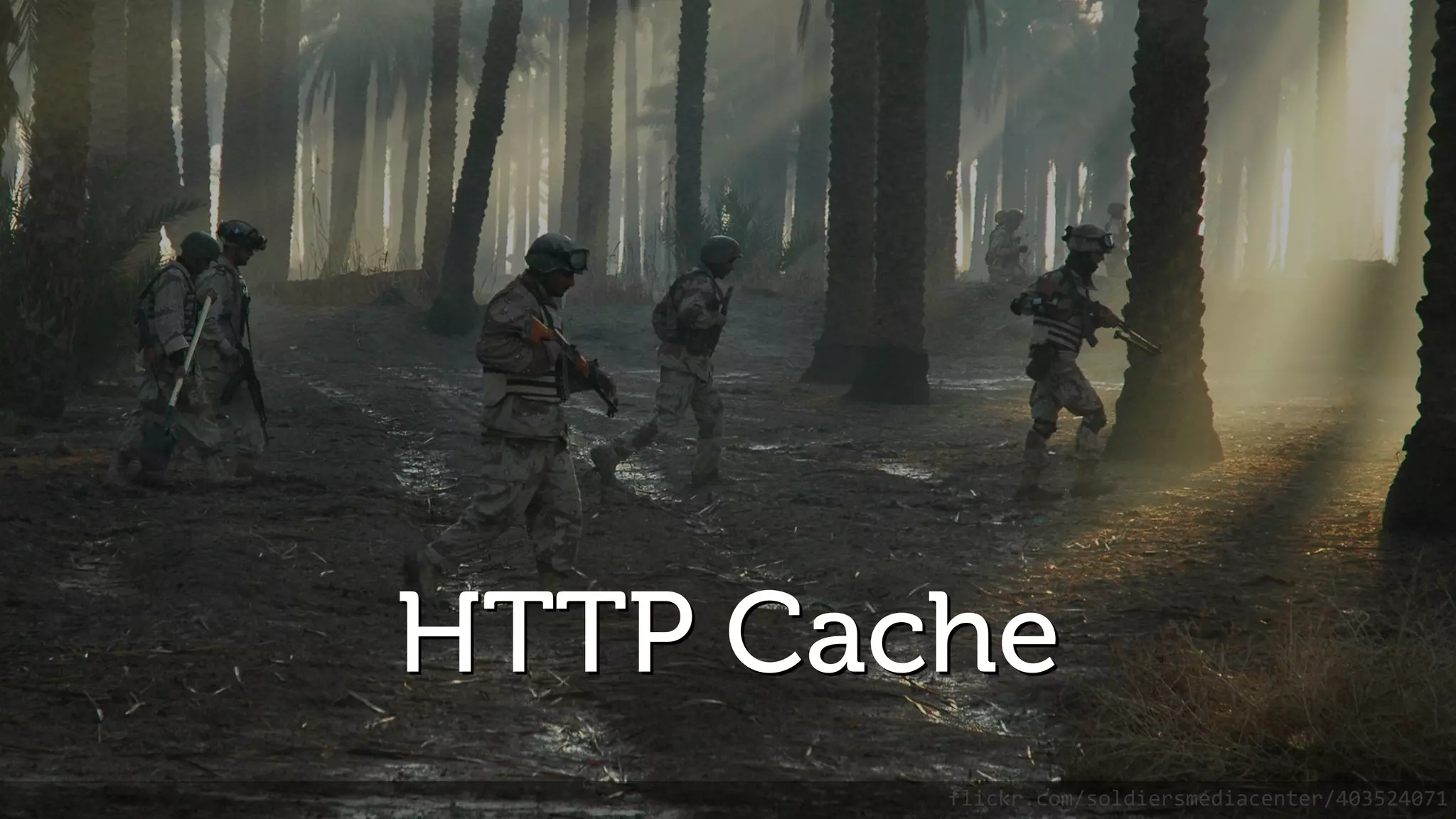 HTTP Cache flickr.com/soldiersmediacenter/403524071 