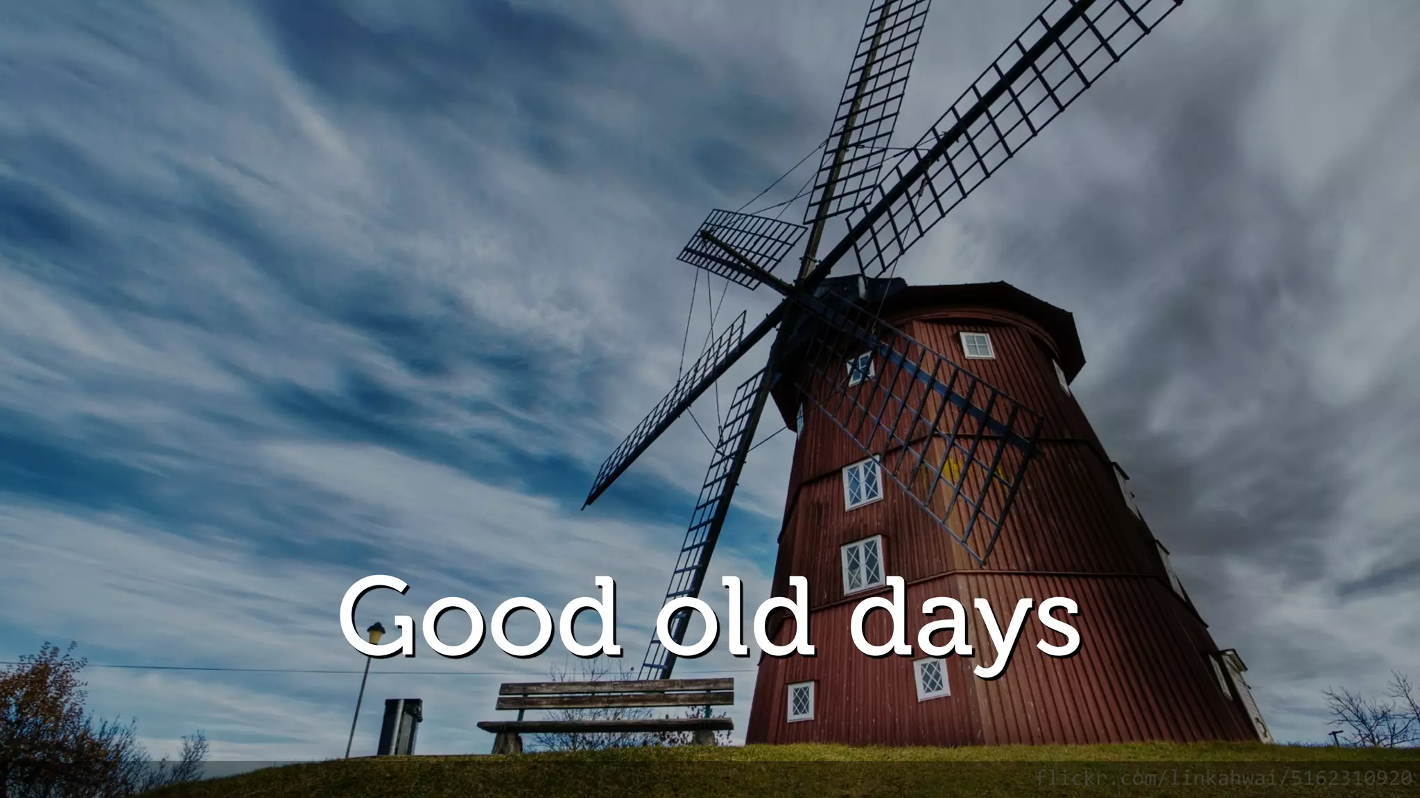 Good old days flickr.com/linkahwai/5162310920 