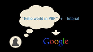 Hello world in PHP“ ” + tutorial
 