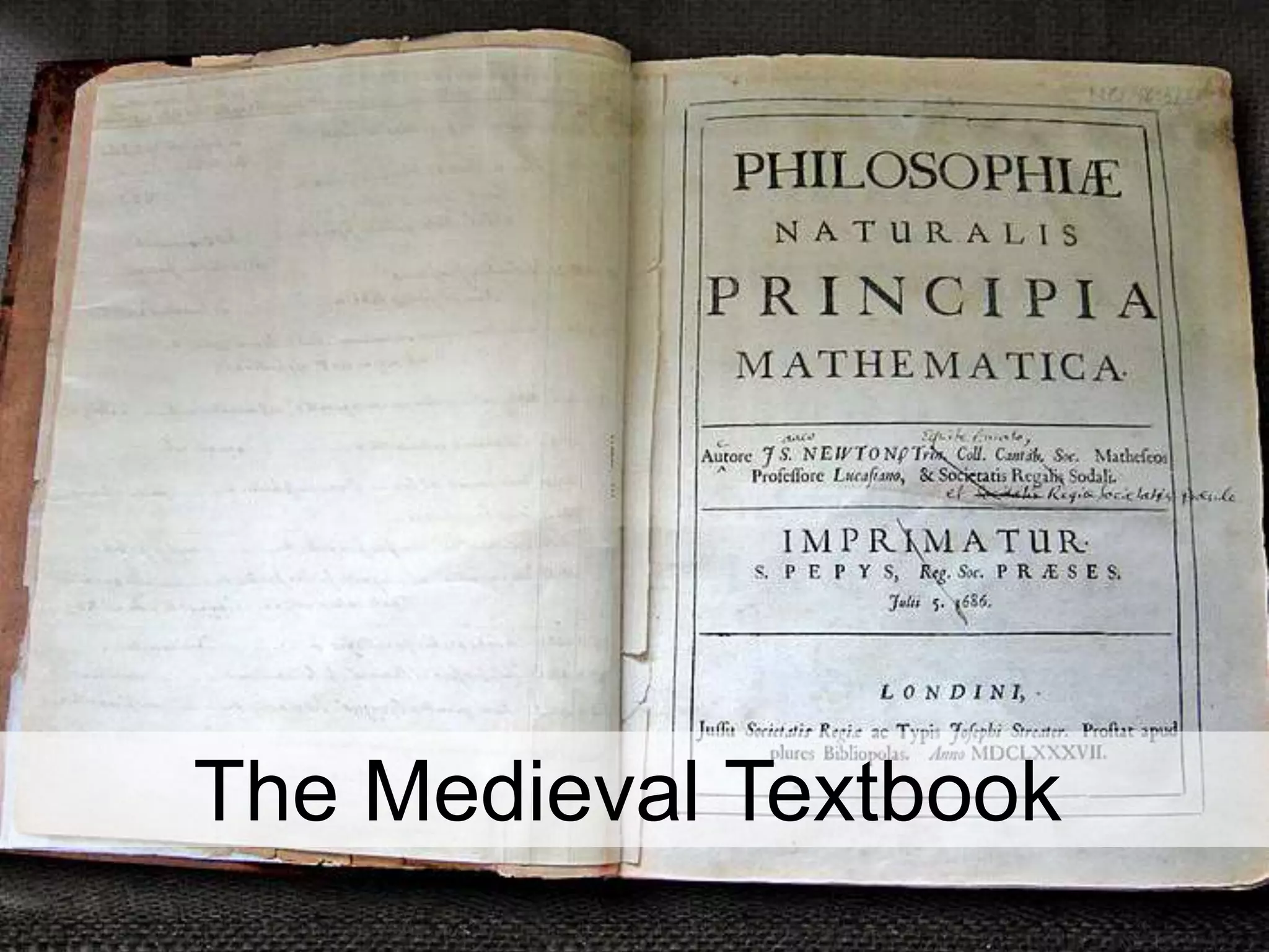 @txtbks | sparcopen.org
The Medieval Textbook
 