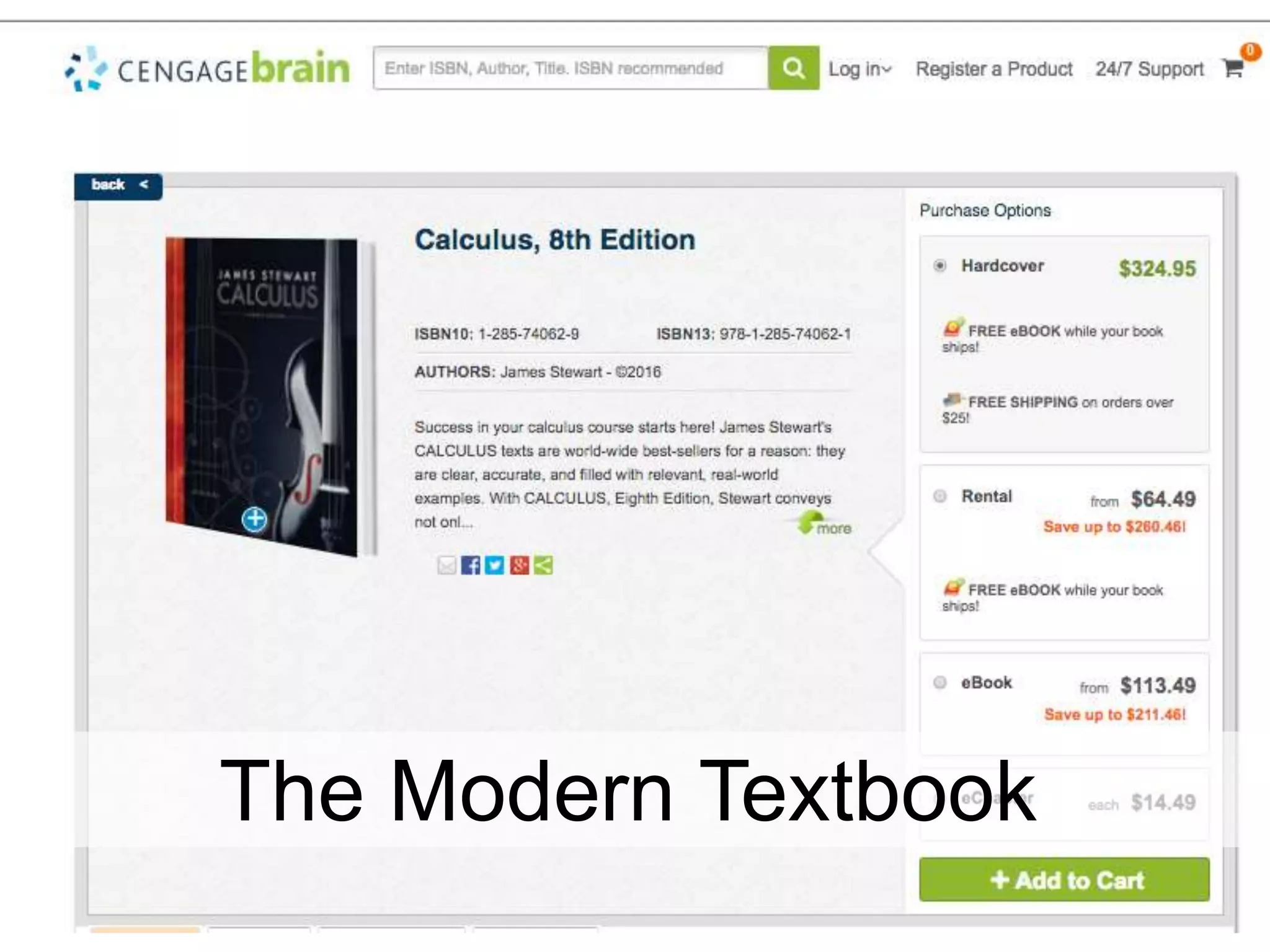 @txtbks | sparcopen.org
The Modern Textbook
 