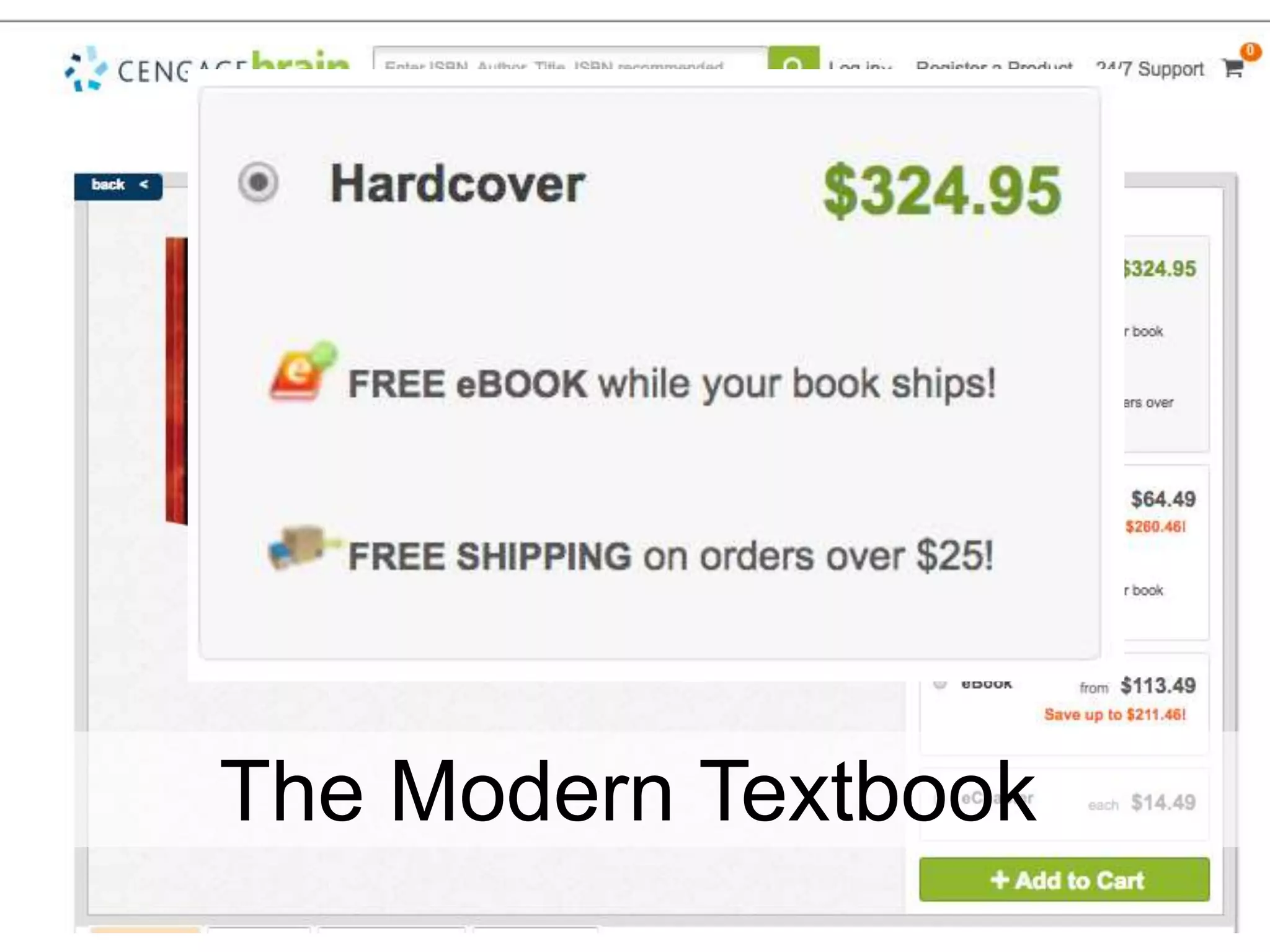 @txtbks | sparcopen.org
The Modern Textbook
 