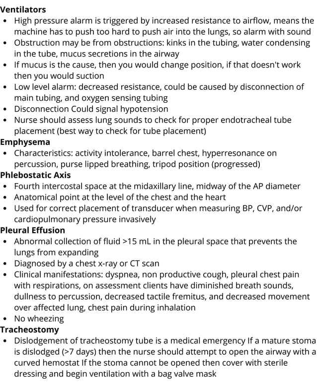 NCLEX RN REVIEW EXAM CONTENT BLUE BOOK PDF | PDF | Lung and Respiratory ...