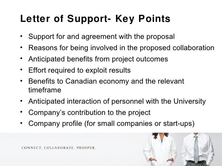 nserc strategic projects grants overview letter of support for grant
