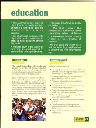 Uwp Manifesto 2006