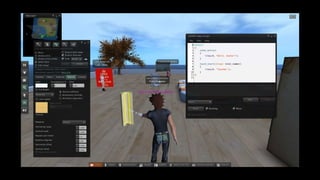 Learnings from Second Life:
Collaborative Live Building is fun
Creative Economies can work
“People are basically good” - P...