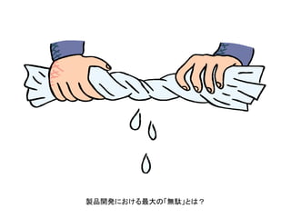「リーン・スタートアップ」
著者エリック・リース

「誰も使わない
ものを作っても
意味はない」

 