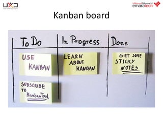 Kanban board

 