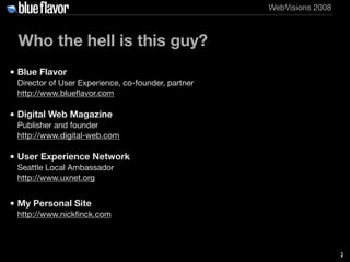 User Experience Best Practices