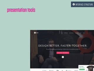 presentationtools
 INTERFACE STRUCTURE
 