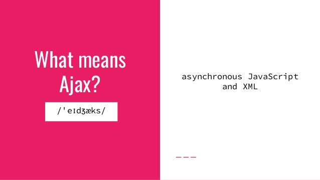 UX - Consistent and user friendly Ajax-setups with feedback.