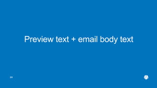 UX copywriting guidelines for email and SMS 