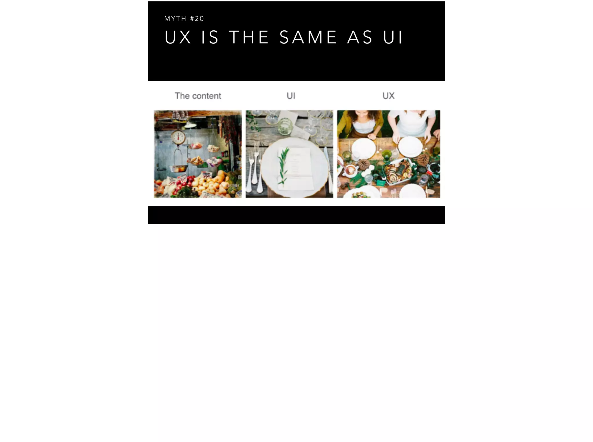 U X I S T H E S A M E A S U I
M Y T H # 2 0
 