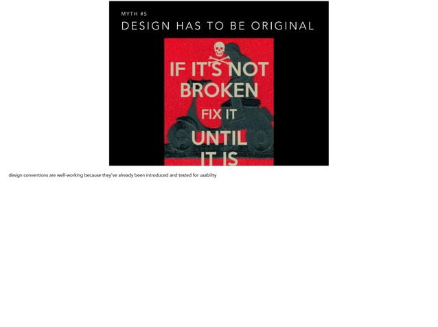 UX Design Myths