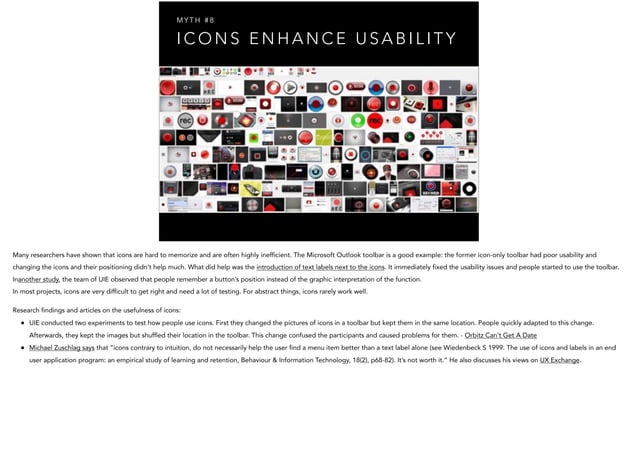 UX Design Myths