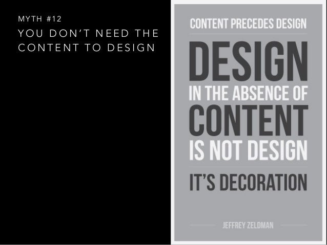 UX Design Myths