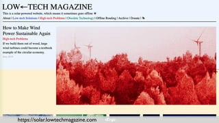 iErgohttps://solar.lowtechmagazine.com
 