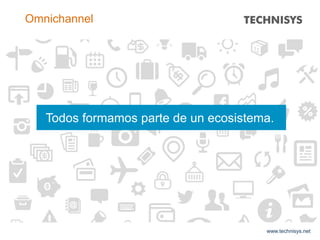 www.technisys.net
Omnichannel
Todos formamos parte de un ecosistema.
 