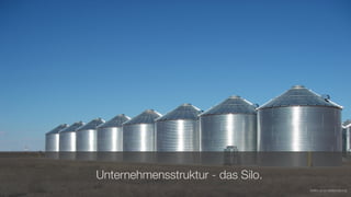 Unternehmensstruktur - das Silo.
leaﬂet on en.wikipedia.org
 