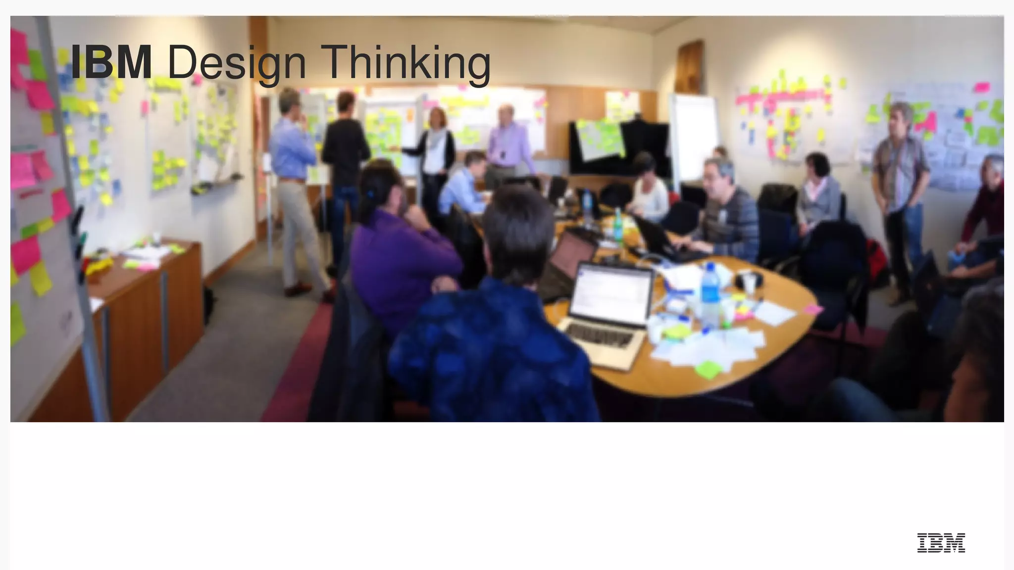 IBM Design Thinking
Sophie de Bonis, Sandra Belfils
A new Era at IBM
 