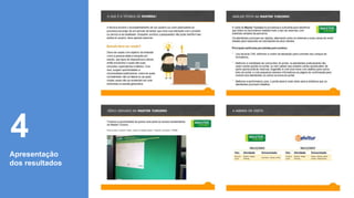 Apresentação
dos resultados
4
 