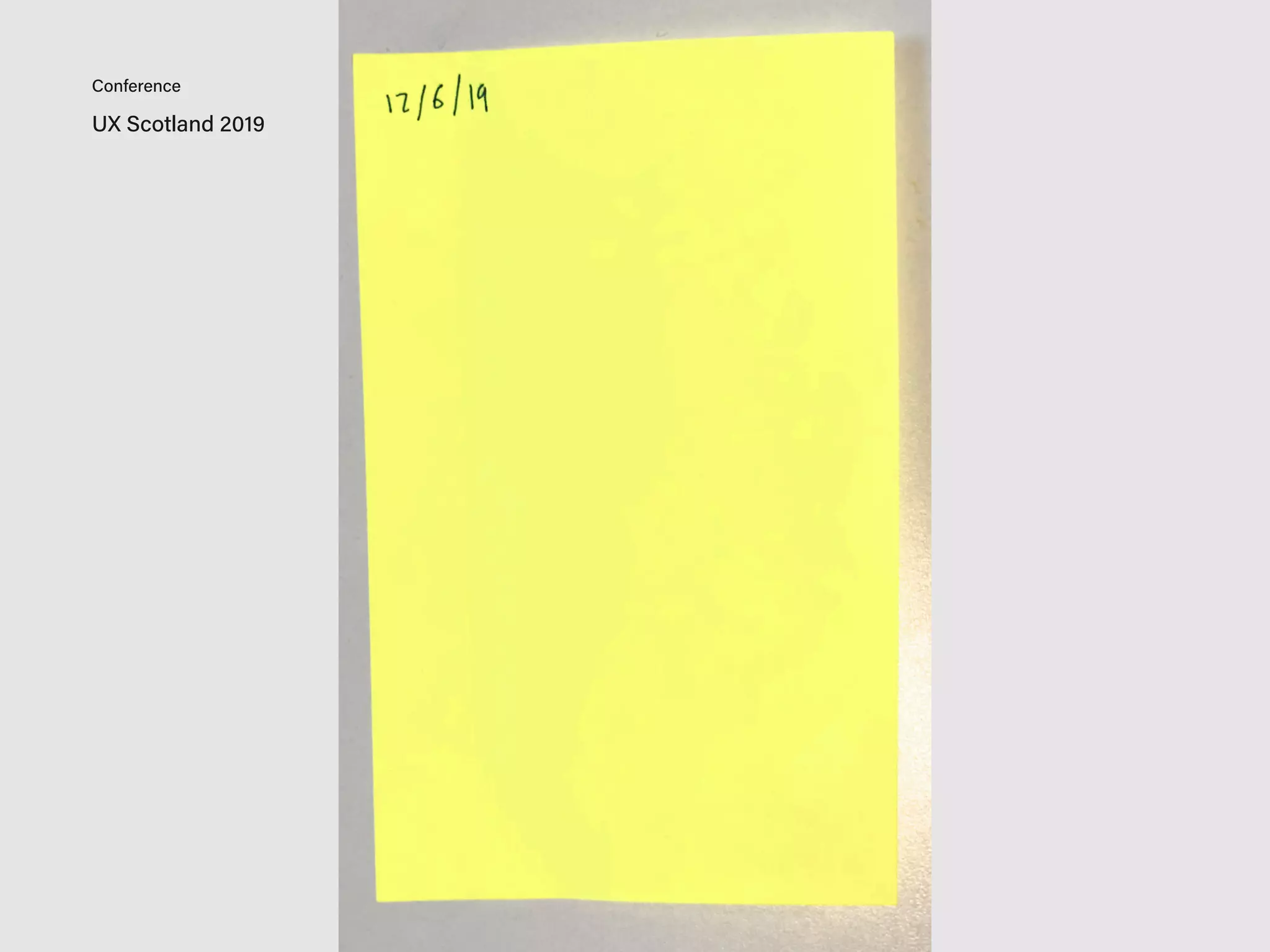 UX Scotland 2019 Simon Duncan
Conference Presenter
 