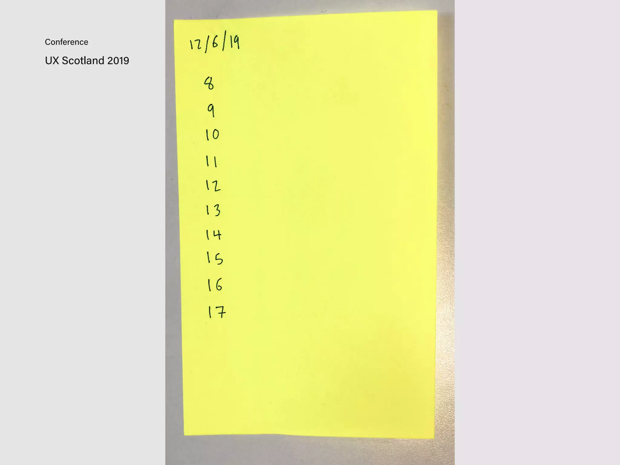 UX Scotland 2019 Simon Duncan
Conference Presenter
 