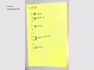 UX Scotland 2019 Simon Duncan
Conference Presenter
 