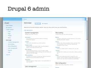 Drupal 6 admin 