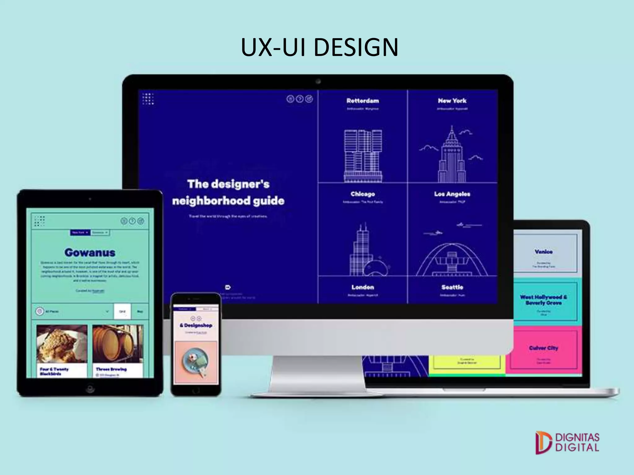 UI / UX Design Presentation | PPTX