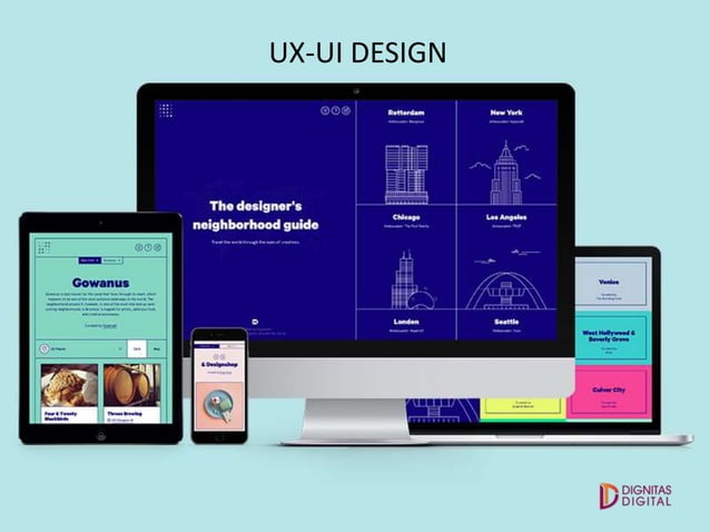 UI / UX Design Presentation | PPT
