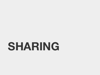 SHARING

 