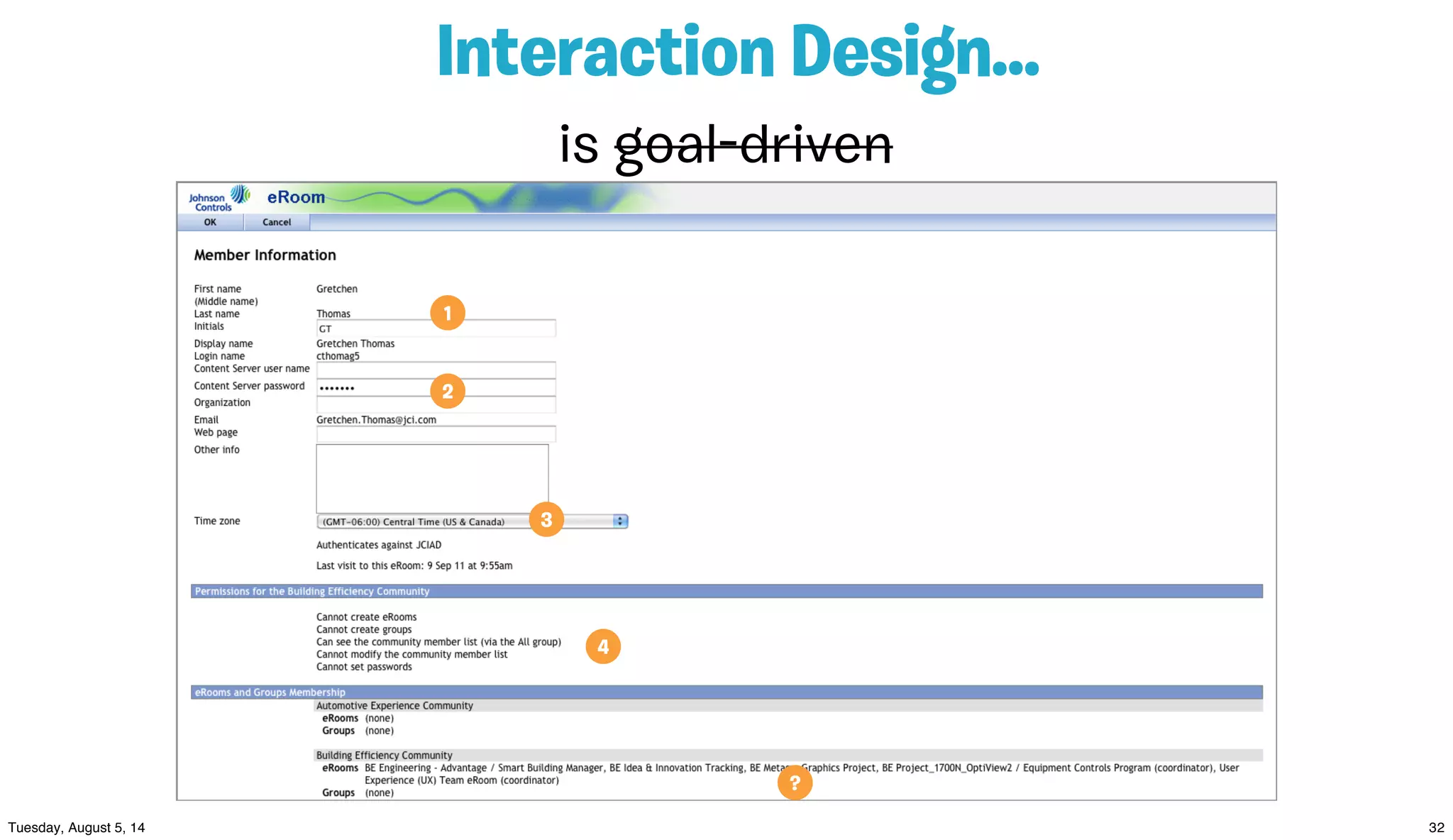 Interaction Design...
is goal-driven
1
2
3
4
?
 