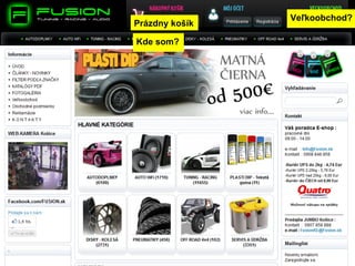 Veľkoobchod?
Prázdny košík

Kde som?
 