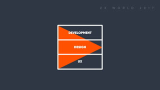 DEVELOPMENT DESIGN UX
 