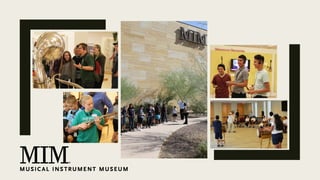 SUMMARY
Museum Guides at MIM
 Recruitment
 New Volunteer Team Member (VTM) Application
 New VTM Orientation (3 hours)
...