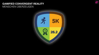 GAMIFIED CONVERGENT REALITY
MENSCHEN ÜBERZEUGEN
 