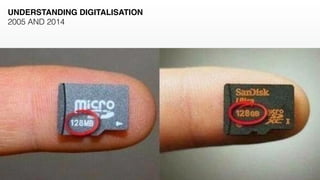 UNDERSTANDING DIGITALISATION
2005 AND 2014
 