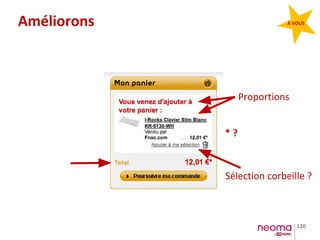 120
Améliorons
* ?
Sélection corbeille ?
Proportions
À VOUS
 