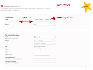 122
espacesespaces
contrastes À VOUS
 