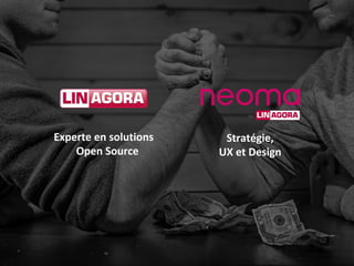 2
Experte en solutions
Open Source
Stratégie,
UX et Design
 