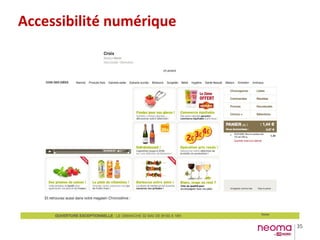 35
Accessibilité numérique
 
