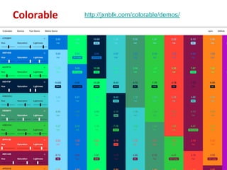 99
Colorable http://jxnblk.com/colorable/demos/
 