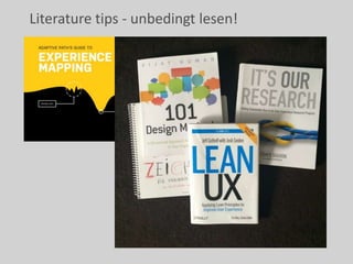 Literature tips - unbedingt lesen!
 