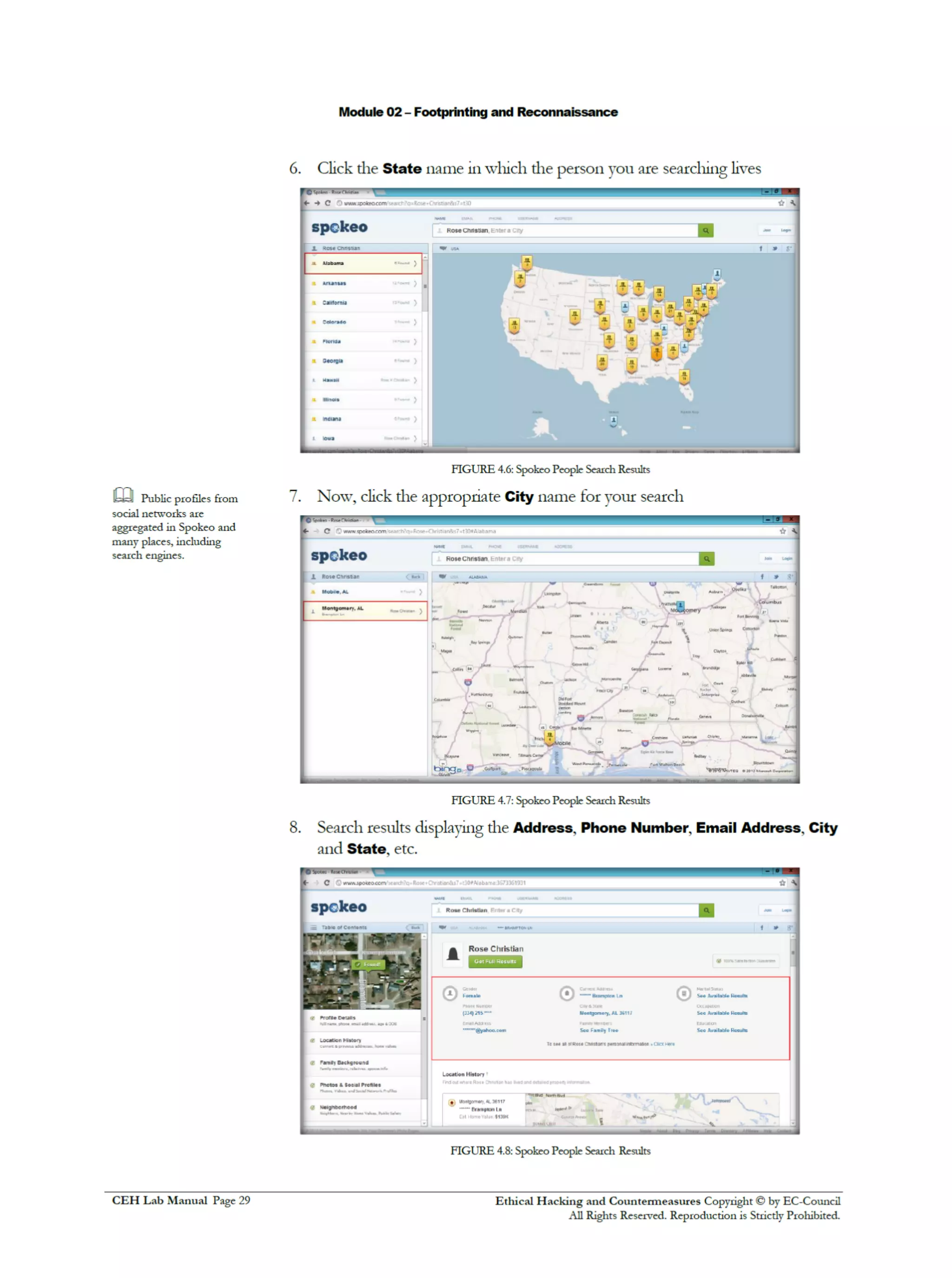 Cehv8 Labs - Module02: Footprinting and Reconnaissance