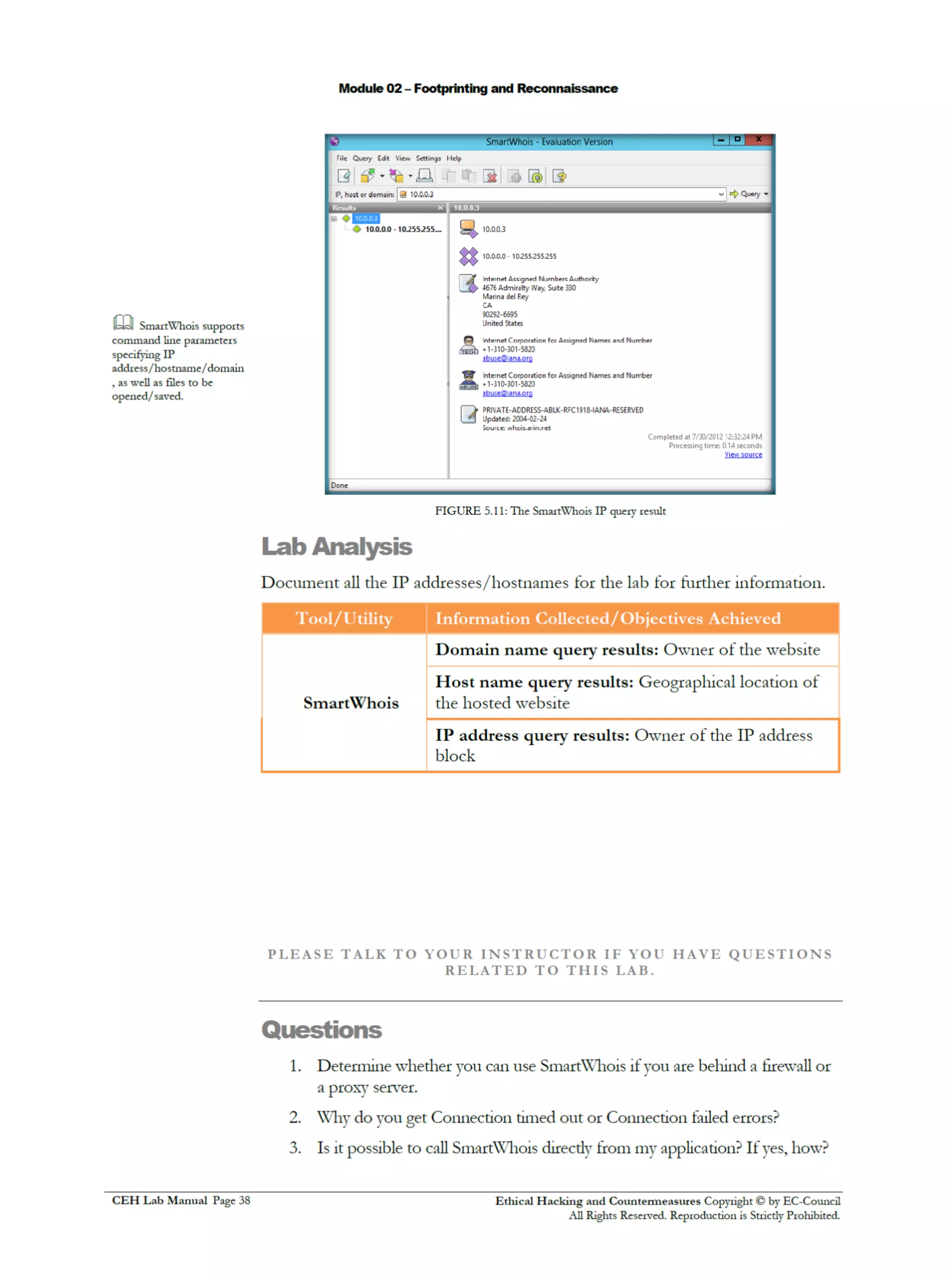 Cehv8 Labs - Module02: Footprinting and Reconnaissance