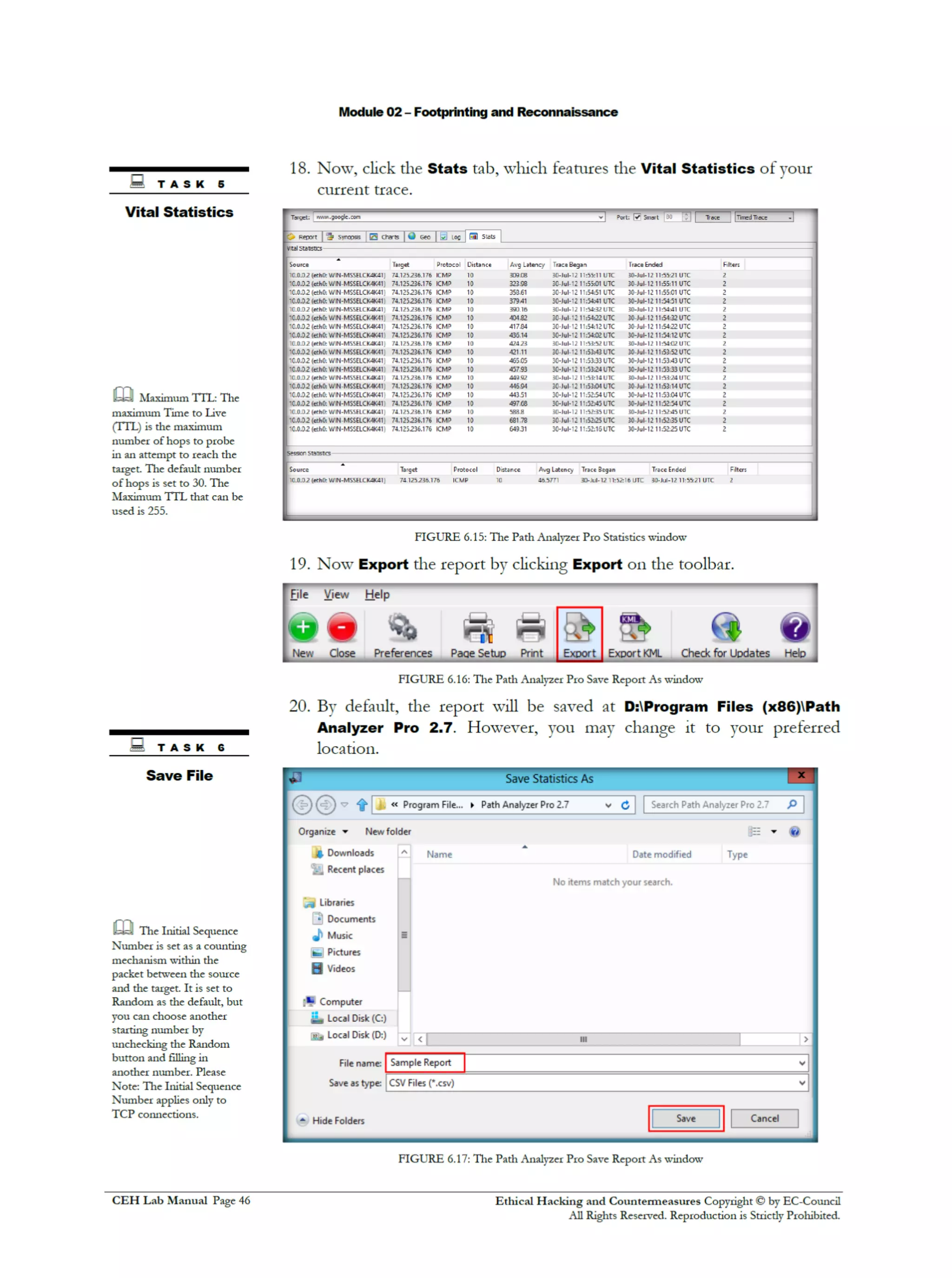 Cehv8 Labs - Module02: Footprinting and Reconnaissance