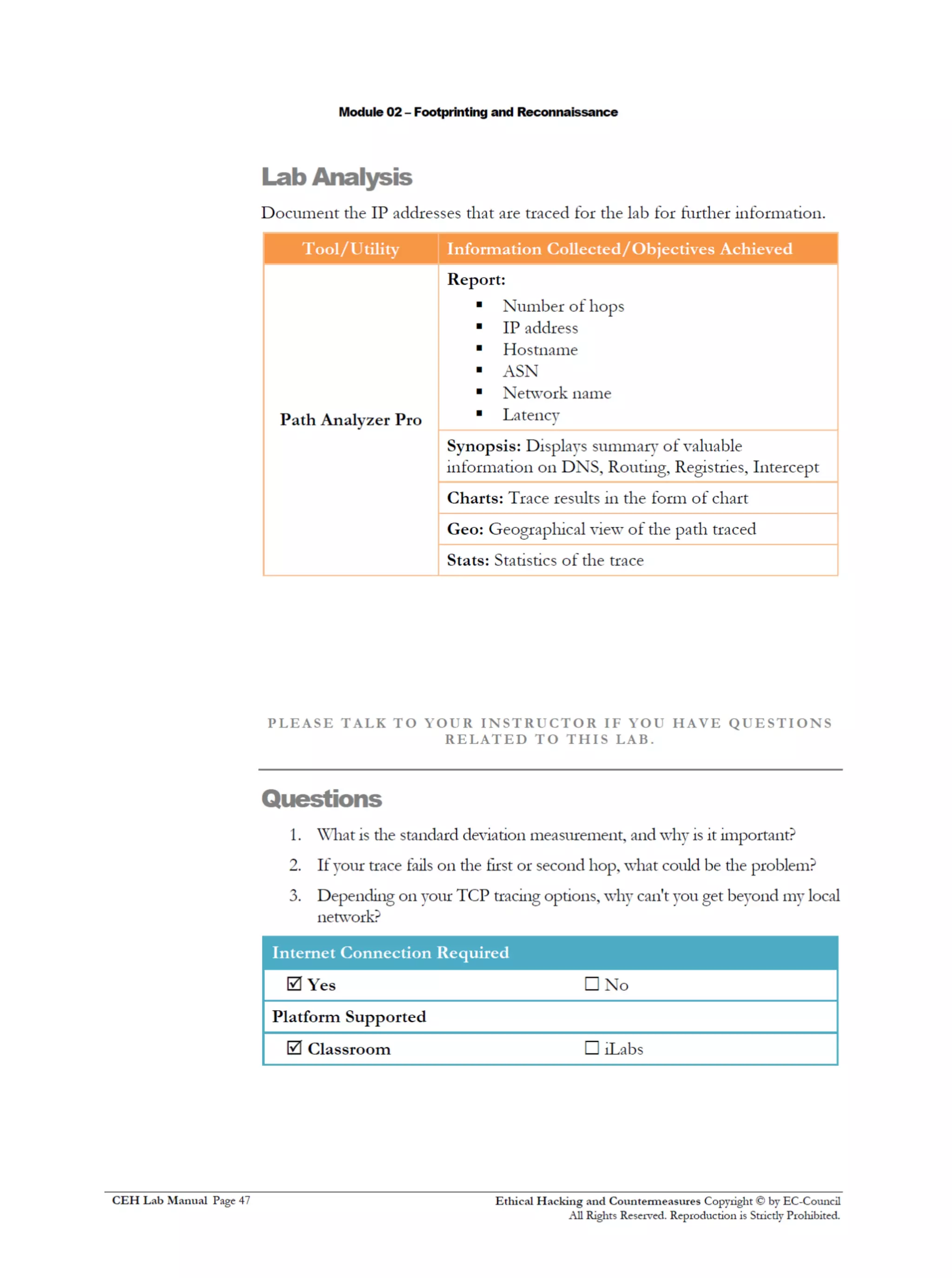 Cehv8 Labs - Module02: Footprinting and Reconnaissance