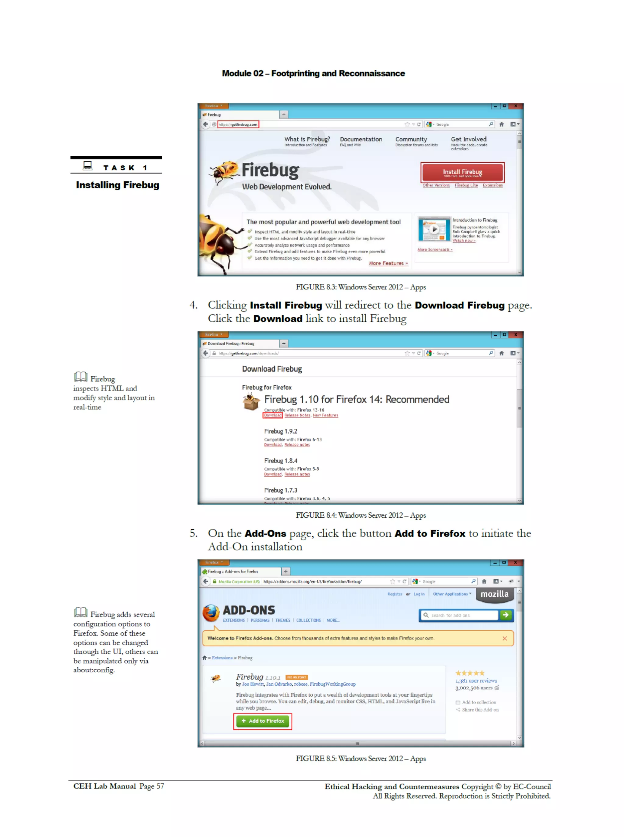 Cehv8 Labs - Module02: Footprinting and Reconnaissance