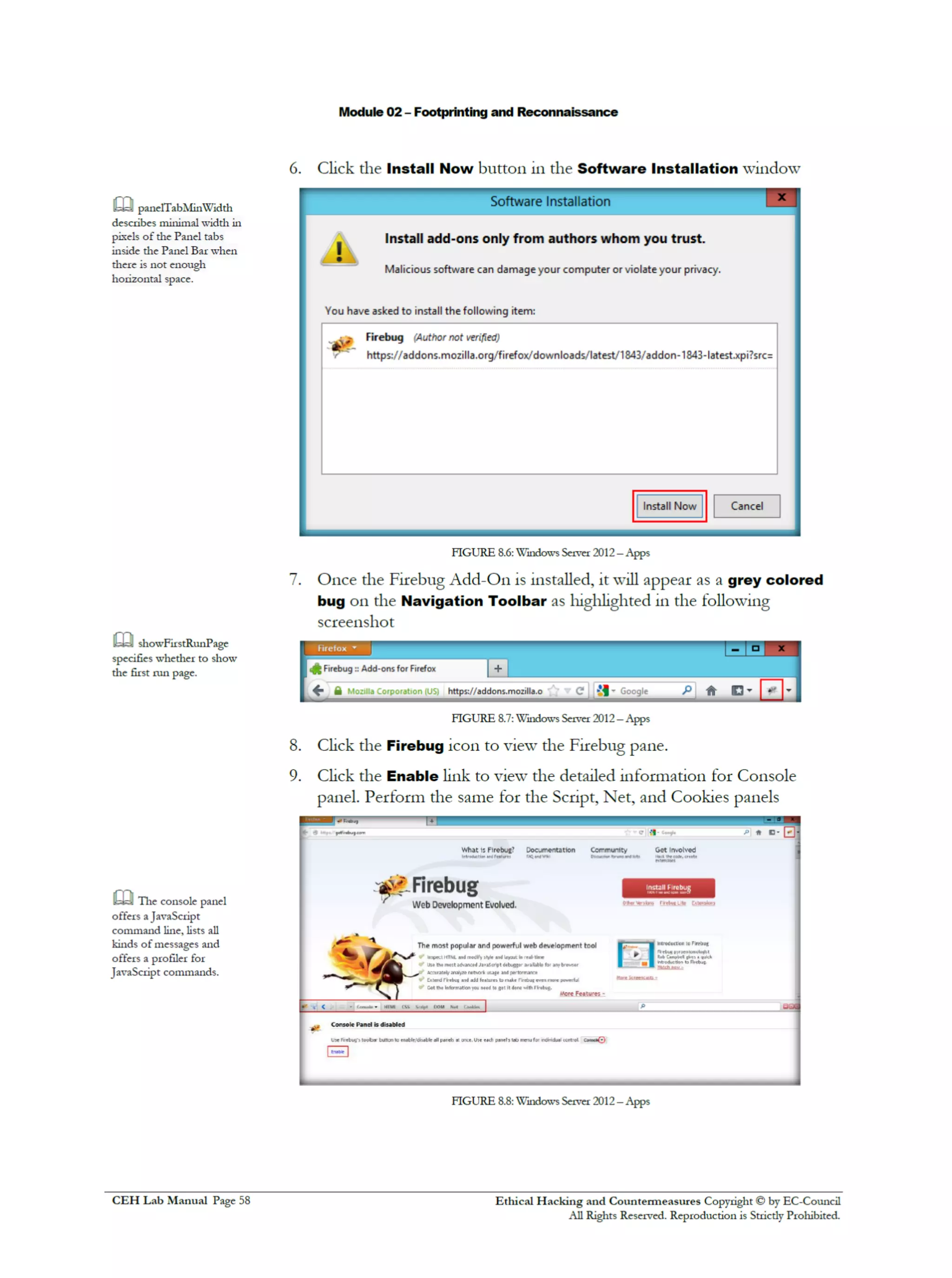 Cehv8 Labs - Module02: Footprinting and Reconnaissance